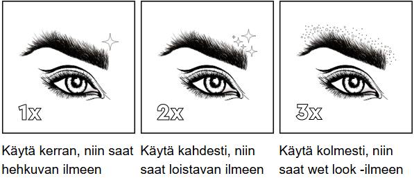Beautylash brow glow geeli kuva Beautylash brow glow geeli kuva