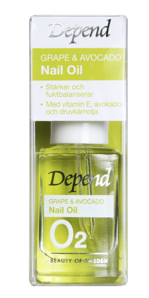 Depend O2 Grape & Avocado nail oil 11ml